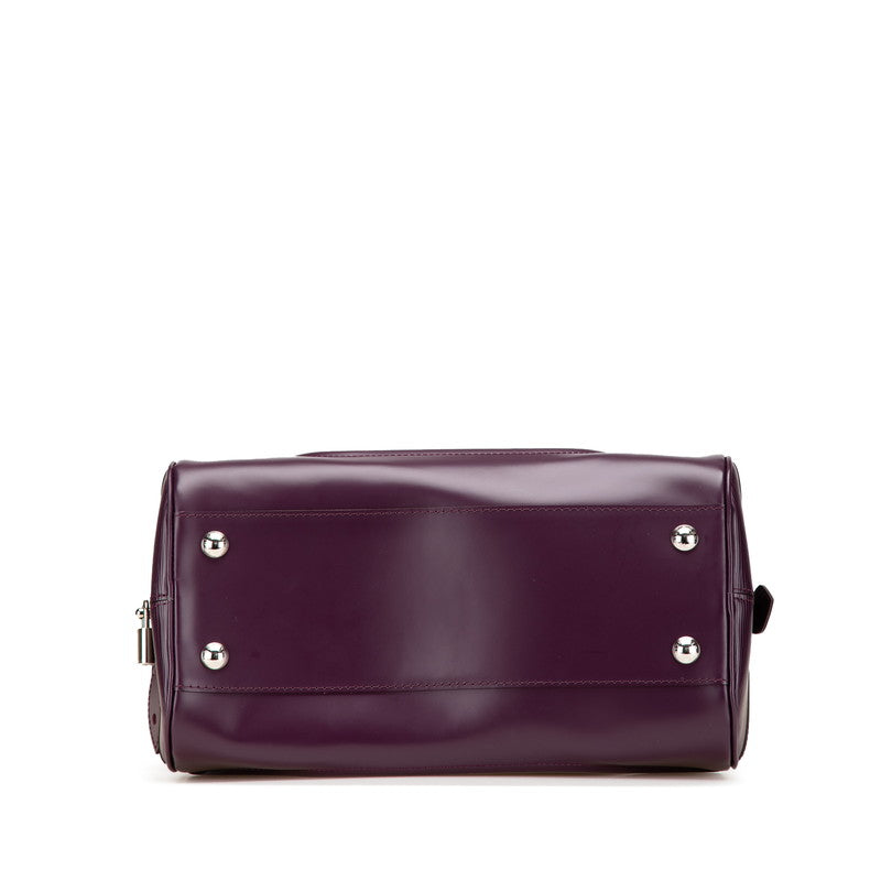 ルイ ヴィトン エピ ボーリングモンテーニュ PM ハンドバッグ M5932K カシス パープル レザー レディース LOUIS VUITTON 【中古】