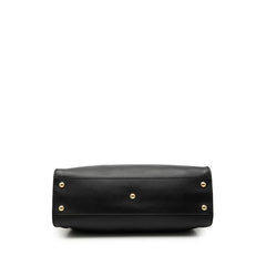 フェンディ ピーカブー セレリア ミディアム ハンドバッグ ショルダーバッグ 2WAY 8BN290 ブラック レザー レディース FENDI 【中古】