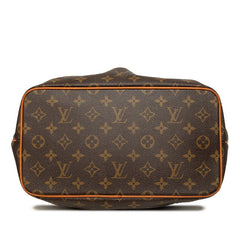 ルイ ヴィトン モノグラム パレルモPM ハンドバッグ ショルダーバッグ 2WAY M40145 ブラウン PVC レザー レディース LOUIS VUITTON 中古