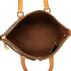 ルイ ヴィトン モノグラム パレルモPM ハンドバッグ ショルダーバッグ 2WAY M40145 ブラウン PVC レザー レディース LOUIS VUITTON 中古