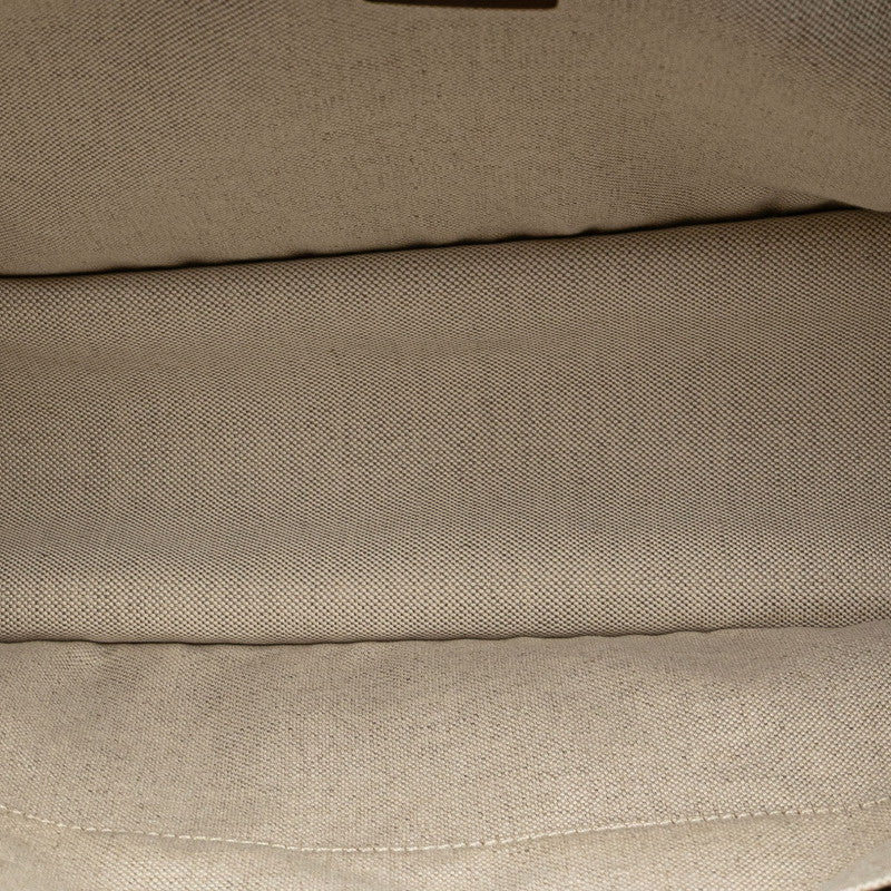 グッチ GGキャンバス ホースビット1955 トートバッグ 623694 ベージュ ブラウン キャンバス レザー レディース GUCCI 【中古】