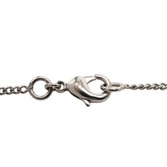 シャネル ココマーク カメリア ネックレス シルバー メタル レディース CHANEL 【中古】