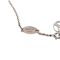 ルイ ヴィトン ネックレス エセンシャルV ネックレス M63197 シルバー メタル レディース LOUIS VUITTON 中古
