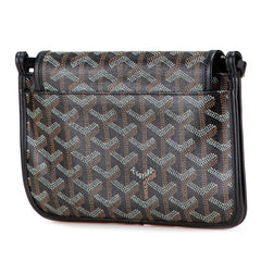 ゴヤール プリュメ ポーチウォレット ブラック PVC レザー レディース GOYARD 【中古】