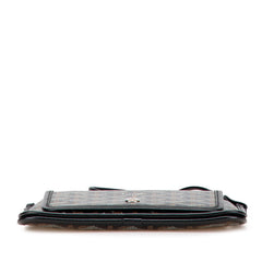 ゴヤール プリュメ ポーチウォレット ブラック PVC レザー レディース GOYARD 【中古】