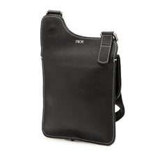 ディオール サドルバッグ 斜め掛け ショルダーバッグ ブラック レザー レディース Dior 【中古】