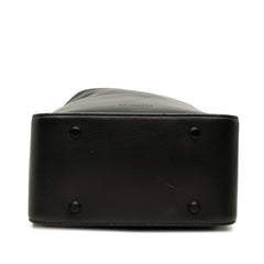 バレンシアガ ノースサウス トートバッグ ショルダーバッグ 2WAY 655451 ブラック レザー レディース BALENCIAGA 【中古】