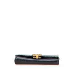 シャネル ココマーク コインケース ブラック キャビアスキン レディース CHANEL 【中古】