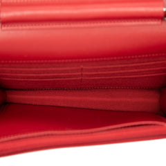 シャネル ココマーク タイムレスクラシック チェーン ショルダーバッグ A33814 レッド ラムスキン レディース CHANEL 【中古】