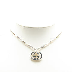 グッチ インターロッキングG ネックレス SV925 シルバー レディース GUCCI 【中古】