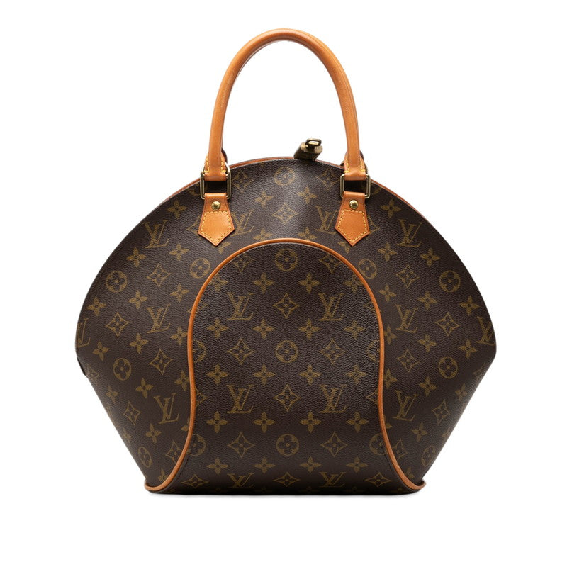 ルイ ヴィトン モノグラム エリプスMM ハンドバッグ M51126 ブラウン PVC レザー レディース LOUIS VUITTON 【中古】