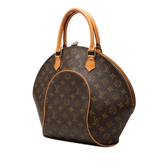 ルイ ヴィトン モノグラム エリプスMM ハンドバッグ M51126 ブラウン PVC レザー レディース LOUIS VUITTON 【中古】