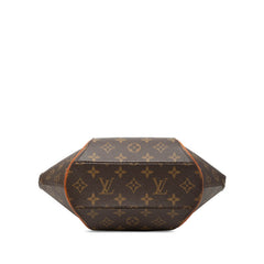 ルイ ヴィトン モノグラム エリプスPM ハンドバッグ M51127 ブラウン PVC レザー レディース LOUIS VUITTON 【中古】