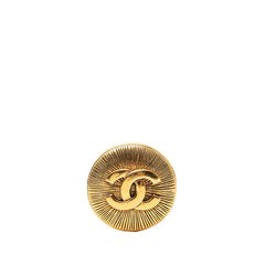 シャネル ココマーク ブローチ ゴールド メッキ レディース CHANEL 【中古】
