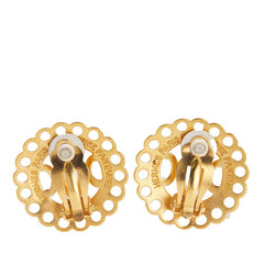 エルメス ハバ イヤリング ゴールド メッキ レディース HERMES 【中古】