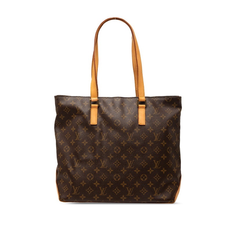 ルイ ヴィトン モノグラム カバメゾ ショルダーバッグ トートバッグ M51151 ブラウン PVC レザー レディース LOUIS VUITTON 【中古】
