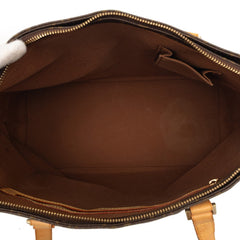 ルイ ヴィトン モノグラム カバメゾ ショルダーバッグ トートバッグ M51151 ブラウン PVC レザー レディース LOUIS VUITTON 【中古】