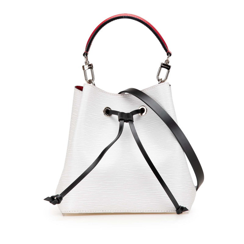 ルイ ヴィトン エピ ネオノエBB ハンドバッグ ショルダーバッグ 2WAY M55556 ブロンオプティーク ノワール レザー レディース LOUIS VUITTON 【中古】