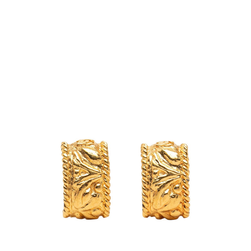 シャネル ココマーク イヤリング ゴールド メッキ GP レディース CHANEL 【中古】