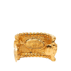 シャネル ココマーク イヤリング ゴールド メッキ GP レディース CHANEL 【中古】