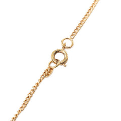 シャネル ココマーク 香水 ボトル モチーフ ネックレス 02A ゴールド メッキ レディース CHANEL 中古