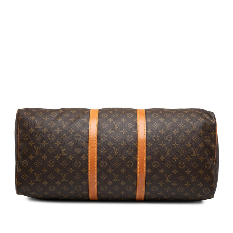 ルイ ヴィトン モノグラム キーポル60 ボストンバッグ トラベルバッグ M41422 ブラウン PVC レザー レディース LOUIS VUITTON 【中古】