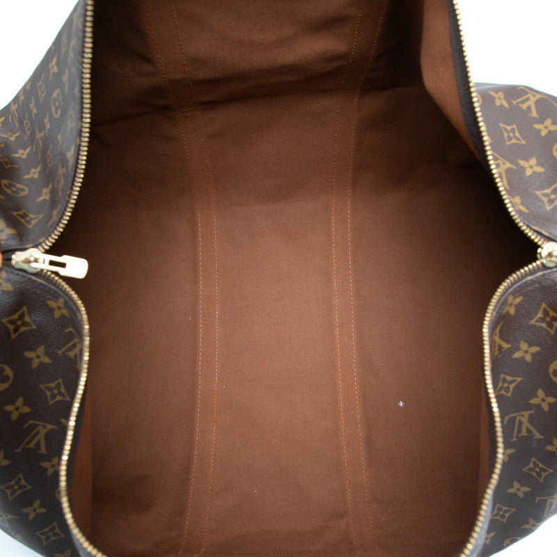 ルイ ヴィトン モノグラム キーポル60 ボストンバッグ トラベルバッグ M41422 ブラウン PVC レザー レディース LOUIS VUITTON 【中古】