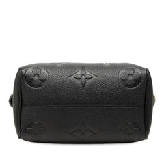ルイ ヴィトン モノグラム アンプラント スピーディ バンドリエール20 ハンドバッグ ショルダーバッグ 2WAY M58953 ブラック レザー レディース LOUIS VUITTON 中古
