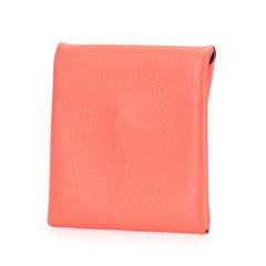 エルメス バスティア ベルソ コインケース 小銭入れ ピンク系 シェーブル レディース HERMES 【中古】
