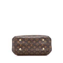ルイ ヴィトン モノグラム モンテーニュBB ハンドバッグ ショルダーバッグ 2WAY M41055 ブラウン PVC レザー レディース LOUIS VUITTON 【中古】