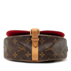 ルイ ヴィトン モノグラム タンブラン 斜め掛け ショルダーバック M51179 ブラウン PVC レザー レディース LOUIS VUITTON 【中古】