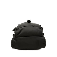 プラダ 三角ロゴプレート ファブリック ボディバッグ ショルダーバッグ 2VZ013 ブラック ナイロン メンズ PRADA 中古