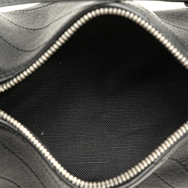 グッチ ブロンディ ショルダーバッグ 760170 ブラック レザー レディース GUCCI 【中古】