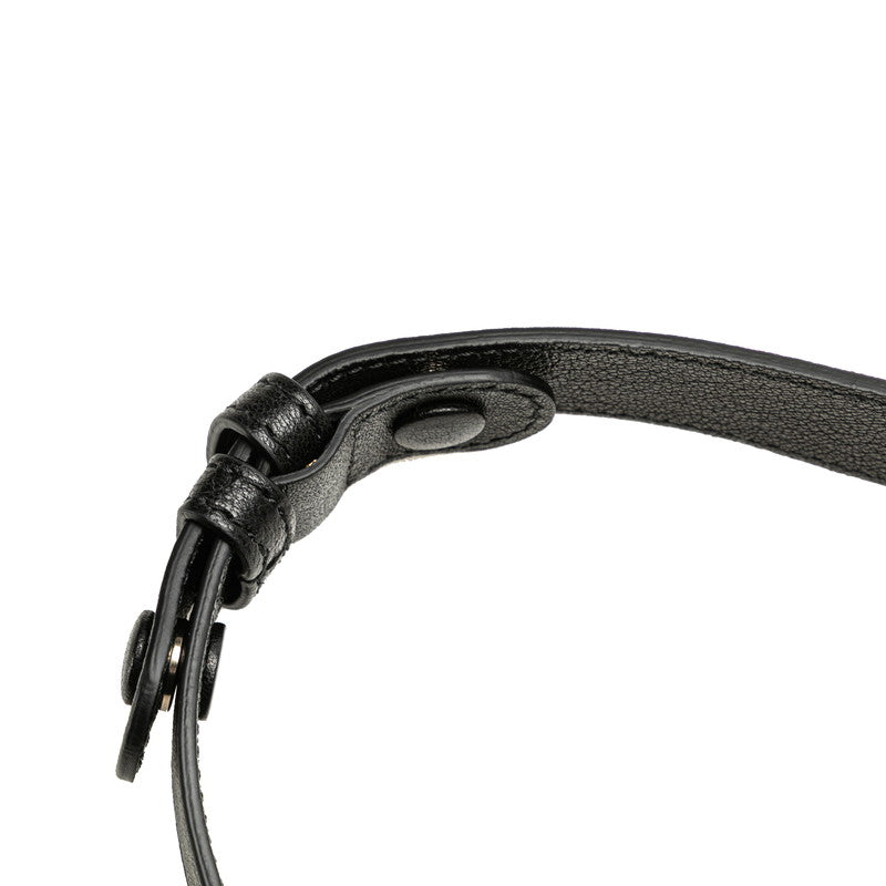 グッチ ブロンディ ショルダーバッグ 760170 ブラック レザー レディース GUCCI 【中古】