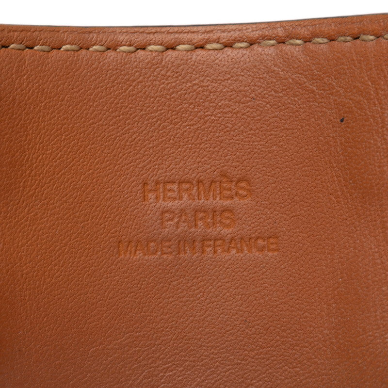 エルメス コリエドシアン バングル ブレスレット サイズ:S ブラック シルバー ボックスカーフ メタル レディース HERMES 【中古】