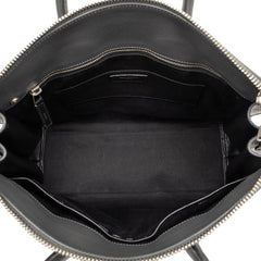 サンローラン サックドジュール スプール トートバッグ ショルダーバッグ 2WAY 480583 グレー レザー レディース SAINT LAURENT 【中古】