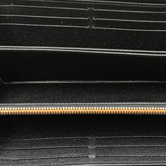 ルイ ヴィトン モノグラム ジャイアント リバース ジッピー ウォレット ラウンドファスナー 長財布 M69353 ブラウン PVC レザー レディース LOUIS VUITTON 【中古】