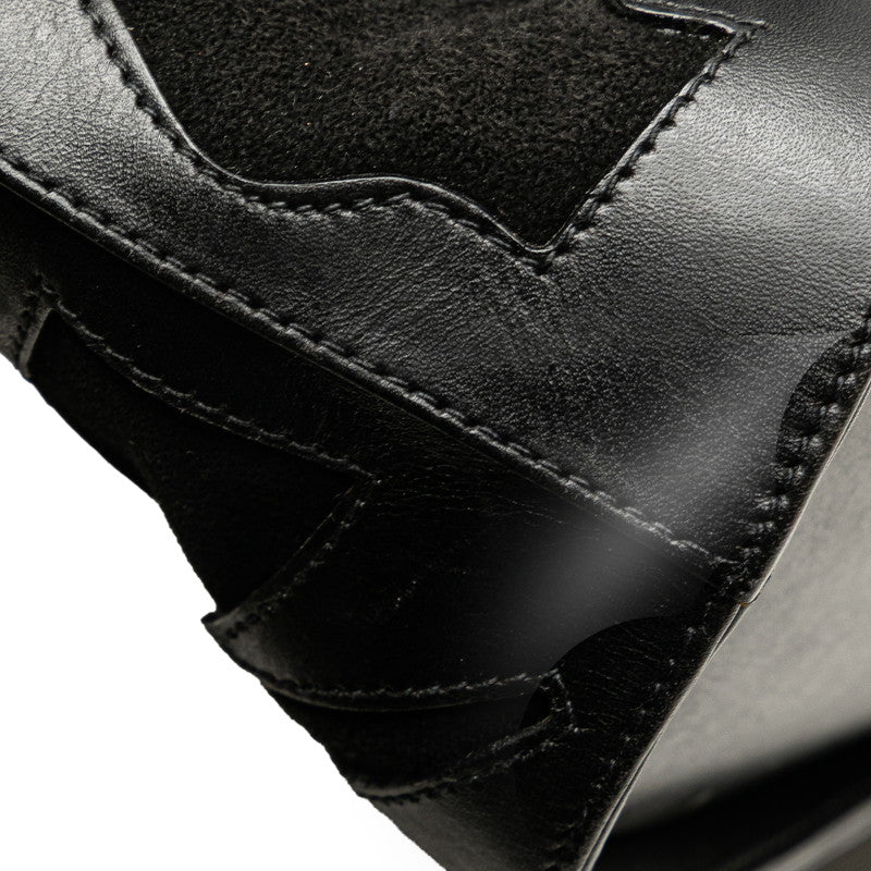 サルヴァトーレフェラガモ ハンドバッグ AN21 1726 ブラック スウェード レディース Salvatore Ferragamo 【中古】