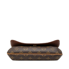ルイ ヴィトン モノグラム ミュゼット タンゴ ショート ショルダーバッグ M51257 ブラウン PVC レザー レディース LOUIS VUITTON 【中古】