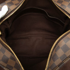 ルイ ヴィトン ダミエ ナヴィグリオ ショルダーバッグ N45255 ブラウン PVC レディース LOUIS VUITTON 【中古】