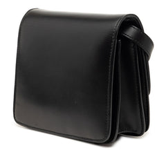 セリーヌ クラシックボックス スモール ショルダーバッグ ワンショルダー ブラック レザー レディース CELINE 【中古】