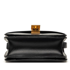 セリーヌ クラシックボックス スモール ショルダーバッグ ワンショルダー ブラック レザー レディース CELINE 【中古】