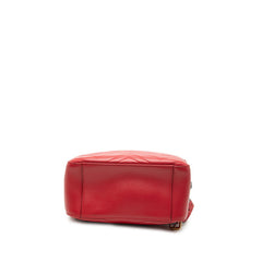 グッチ GGマーモント リュック バックパック 476671 レッド レザー レディース GUCCI 【中古】