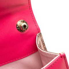 ブルガリ セルペンティ フォーエバー チェーン ショルダーバッグ ピンク レザー レディース BVLGARI 【中古】