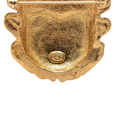 シャネル ココマーク テントウムシ スカラベ モチーフ ブローチ ゴールド メッキ レディース CHANEL 【中古】