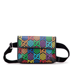 グッチ GGサイケデリック ボディバッグ ウエストバッグ 598113 マルチカラー レザー レディース GUCCI 【中古】