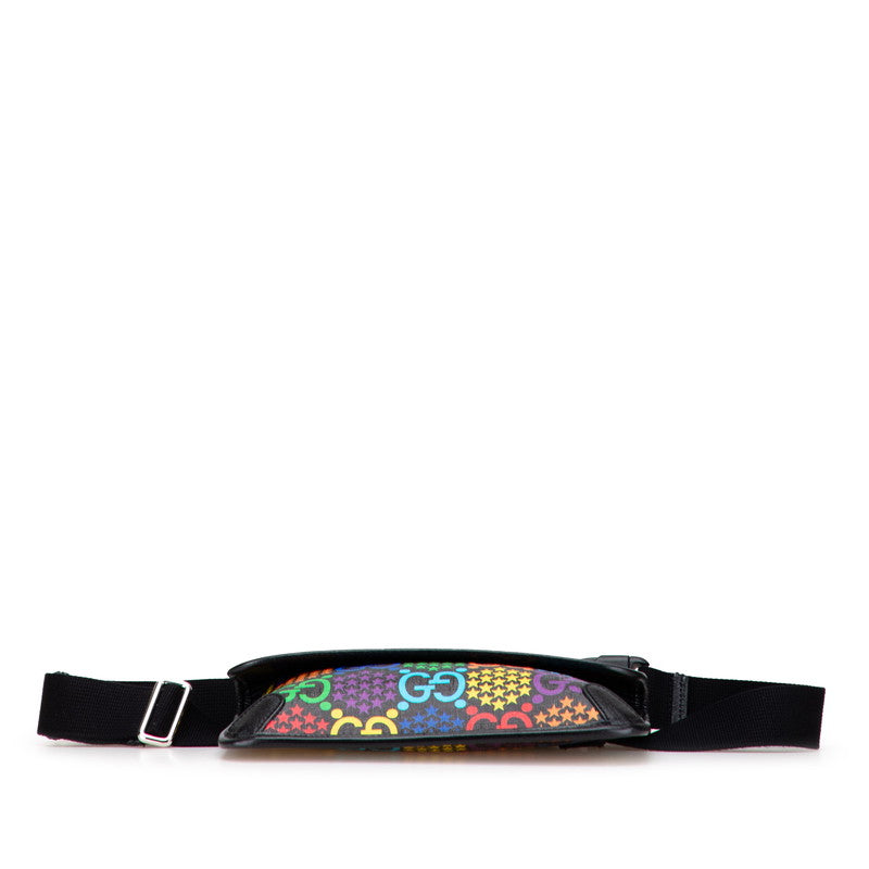 グッチ GGサイケデリック ボディバッグ ウエストバッグ 598113 マルチカラー レザー レディース GUCCI 【中古】