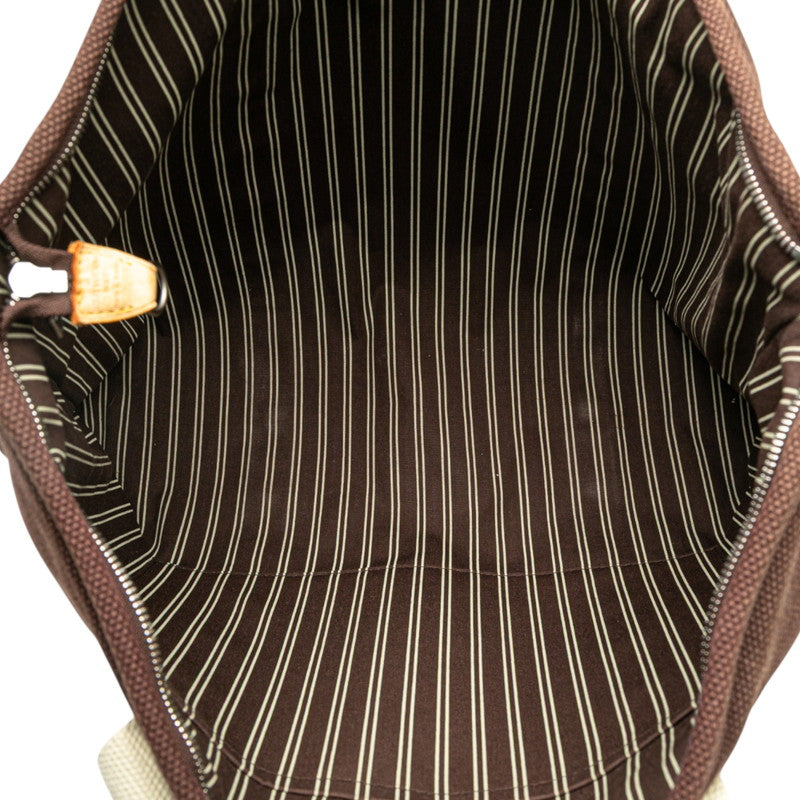 ルイ ヴィトン アンティグア カバ GM ルイヴィトンカップ トートバッグ M80662 ブラウン ホワイト キャンバス レディース LOUIS VUITTON 【中古】