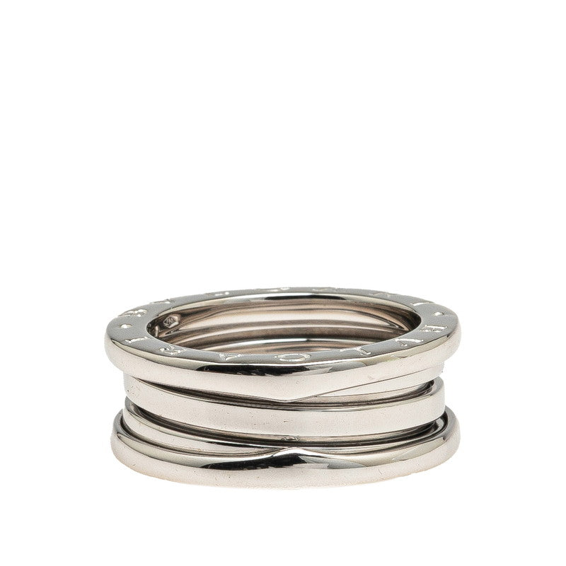 ブルガリ ビーゼロワン リング 指輪 #55 K18WG ホワイトゴールド レディース BVLGARI 【中古】