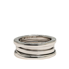 ブルガリ ビーゼロワン リング 指輪 #55 K18WG ホワイトゴールド レディース BVLGARI 【中古】